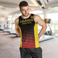 Uganda Rugby Custom Men Tank Top Go Cranes