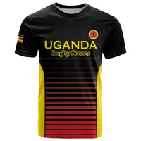 Uganda Rugby Custom T Shirt Go Cranes