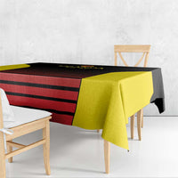 Uganda Rugby Custom Tablecloth Go Cranes