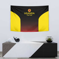 Uganda Rugby Custom Tapestry Go Cranes