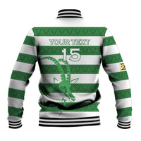 Zimbabwe Rugby Custom Baseball Jacket Go Sables Go