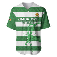 Zimbabwe Rugby Custom Baseball Jersey Go Sables Go