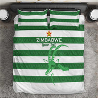 Zimbabwe Rugby Custom Bedding Set Go Sables Go