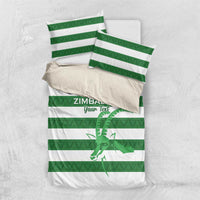 Zimbabwe Rugby Custom Bedding Set Go Sables Go