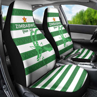 Zimbabwe Rugby Custom Car Seat Cover Go Sables Go