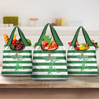 Zimbabwe Rugby Custom Grocery Bag Go Sables Go