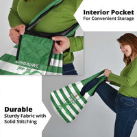 Zimbabwe Rugby Custom Grocery Bag Go Sables Go