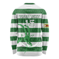 Zimbabwe Rugby Custom Long Sleeve Shirt Go Sables Go
