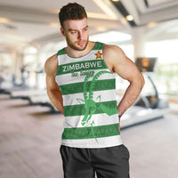 Zimbabwe Rugby Custom Men Tank Top Go Sables Go