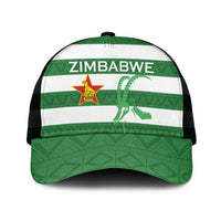Zimbabwe Rugby Mesh Trucker Cap Go Sables Go - Wonder Print Shop
