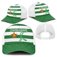 Zimbabwe Rugby Mesh Trucker Cap Go Sables Go - Wonder Print Shop