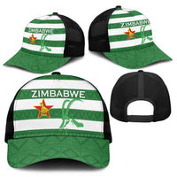 Zimbabwe Rugby Mesh Trucker Cap Go Sables Go - Wonder Print Shop