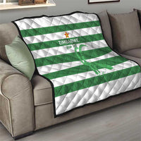 Zimbabwe Rugby Custom Quilt Go Sables Go