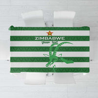 Zimbabwe Rugby Custom Tablecloth Go Sables Go