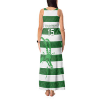Zimbabwe Rugby Custom Tank Maxi Dress Go Sables Go