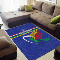 Namibia Rugby Custom Area Rug Go Welwitschias