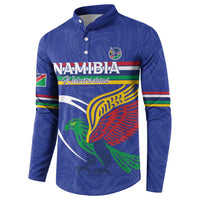 Namibia Rugby Custom Button Sweatshirt Go Welwitschias