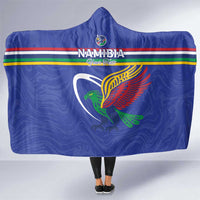Namibia Rugby Custom Hooded Blanket Go Welwitschias