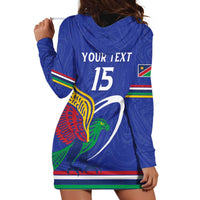 Namibia Rugby Custom Hoodie Dress Go Welwitschias