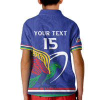 Namibia Rugby Custom Kid Polo Shirt Go Welwitschias