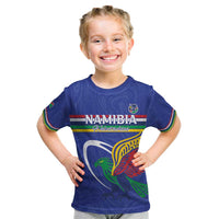 Namibia Rugby Custom Kid T Shirt Go Welwitschias