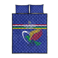 Namibia Rugby Custom Quilt Bed Set Go Welwitschias