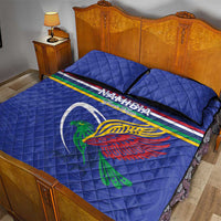 Namibia Rugby Custom Quilt Bed Set Go Welwitschias