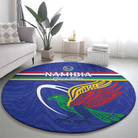Namibia Rugby Custom Round Carpet Go Welwitschias