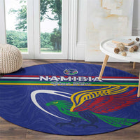 Namibia Rugby Custom Round Carpet Go Welwitschias