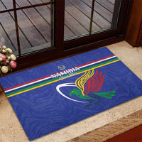 Namibia Rugby Custom Rubber Doormat Go Welwitschias