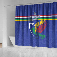 Namibia Rugby Custom Shower Curtain Go Welwitschias