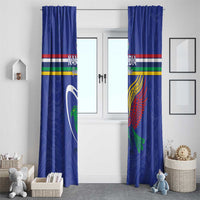 Namibia Rugby Custom Window Curtain Go Welwitschias