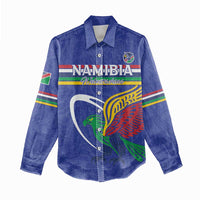 Namibia Rugby Custom Women Casual Shirt Go Welwitschias