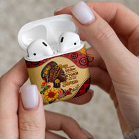 Black History Month AirPods Case African Woman Afro I Am The Storm - Wonder Print Shop