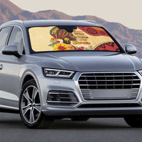 Black History Month Auto Sun Shade African Woman Afro I Am The Storm - Wonder Print Shop