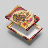 Black History Month Canvas Wall Art African Woman Afro I Am The Storm - Wonder Print Shop