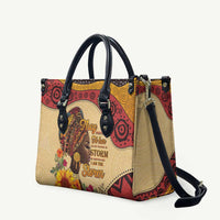 Black History Month Leather Bag African Woman Afro I Am The Storm - Wonder Print Shop