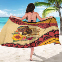 Black History Month Sarong African Woman Afro I Am The Storm - Wonder Print Shop