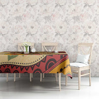 Black History Month Tablecloth African Woman Afro I Am The Storm - Wonder Print Shop