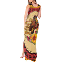 Black History Month Tank Maxi Dress African Woman Afro I Am The Storm - Wonder Print Shop