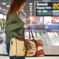 Black History Month Travel Bag African Woman Afro I Am The Storm - Wonder Print Shop