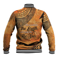 African Women Baseball Jacket She Is Rooted In The Earth and Rising Like The Sun - Wonder Print Shop