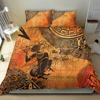 African Women Bedding Set She Is Rooted In The Earth and Rising Like The Sun - Wonder Print Shop