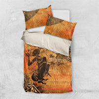 African Women Bedding Set She Is Rooted In The Earth and Rising Like The Sun - Wonder Print Shop
