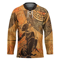 African Women Hockey Jersey She Is Rooted In The Earth and Rising Like The Sun - Wonder Print Shop
