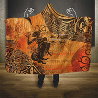 African Women Hooded Blanket She Is Rooted In The Earth and Rising Like The Sun - Wonder Print Shop