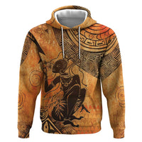 African Women Hoodie She Is Rooted In The Earth and Rising Like The Sun - Wonder Print Shop