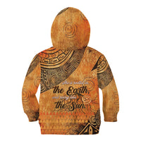 African Women Kid Hoodie She Is Rooted In The Earth and Rising Like The Sun - Wonder Print Shop