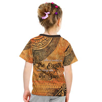African Women Kid T Shirt She Is Rooted In The Earth and Rising Like The Sun - Wonder Print Shop