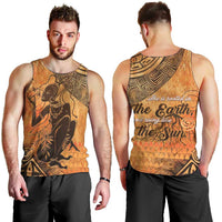 African Women Men Tank Top She Is Rooted In The Earth and Rising Like The Sun - Wonder Print Shop